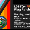 LGBTQ+ Flag Raising Ceremony