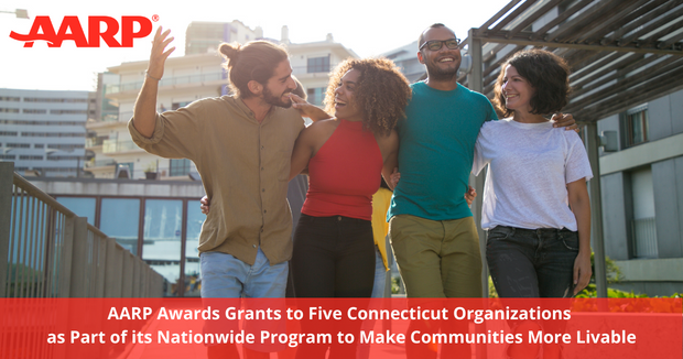 AARP Awards Grants to Five Connecticut Organizations